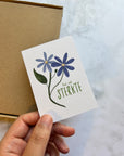 Cadeaukaartje 'Heel veel sterkte'