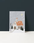 Kerstkaart 'Kerkje'
