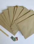 Bruine enveloppen (kraft)