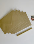 Bruine enveloppen (kraft)