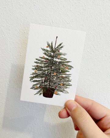 Cadeaukaartje 'Kerstboom'