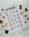 Invulbrief & Aftelkalender Sint