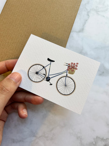 Cadeaukaartje 'Fiets'