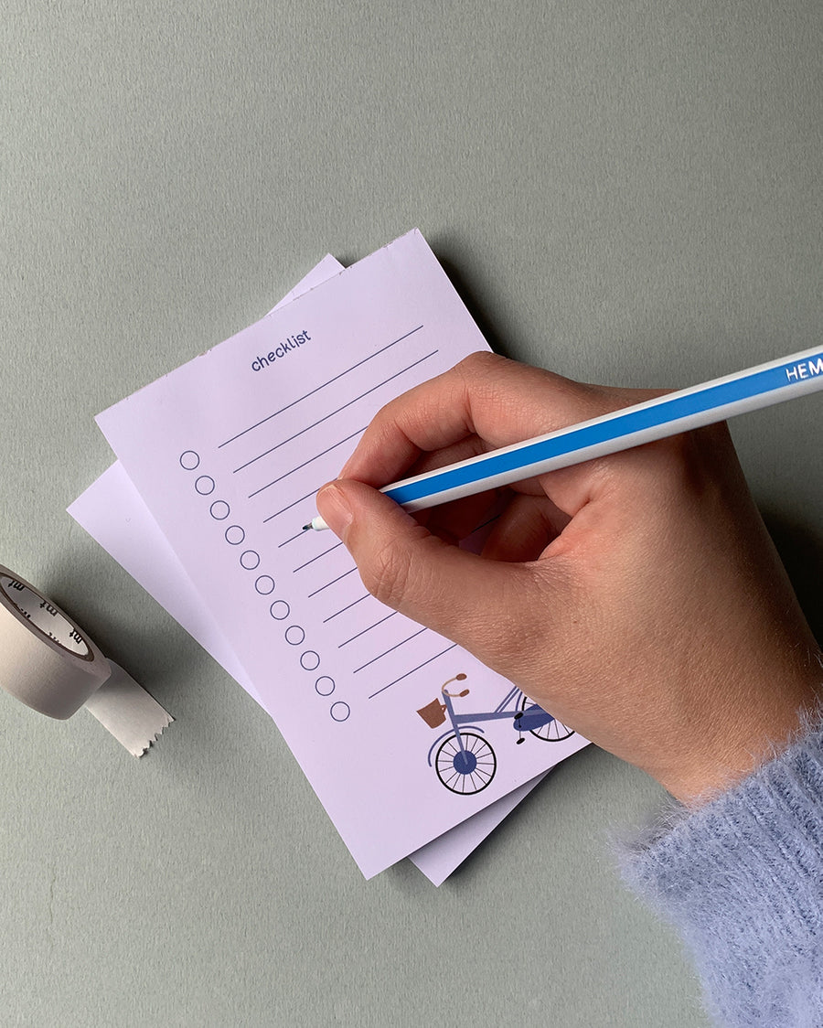 Notitieblokje 'Checklist'